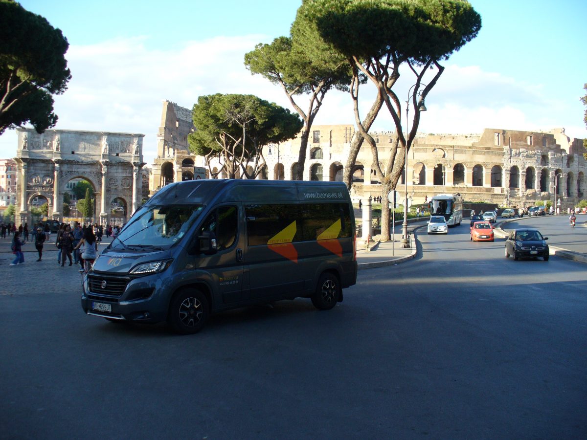 Tivoli, Rím - preprava osôb Buonavia